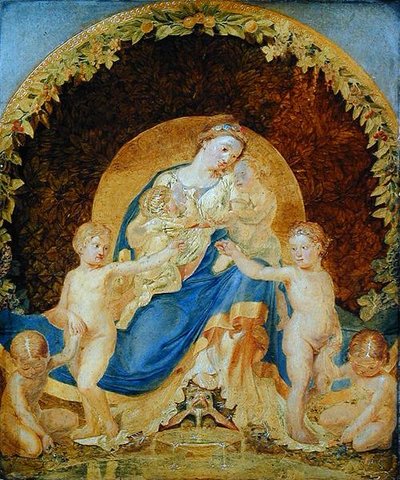 Mother Earth and Her Children, 1803 by Philipp Otto Runge